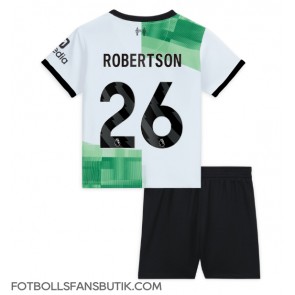 Liverpool Andrew Robertson #26 Replika Bortatröja Barn 2023-24 Kortärmad (+ Korta byxor)